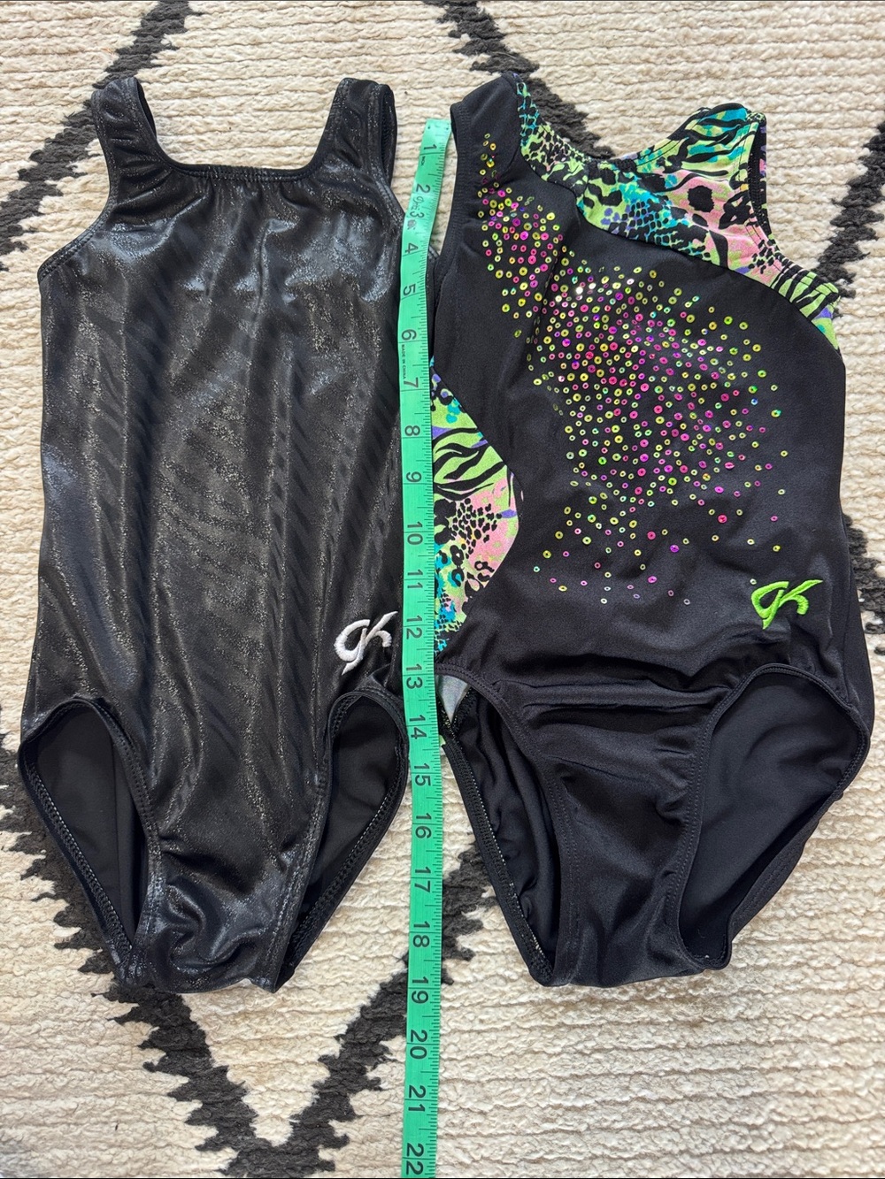 GK Girls' Gymnastics Leotards CM - Picture 9 of 12